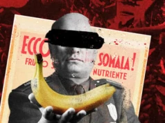 Włoski banan patriotyczny, podpora faszyzmu