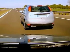 Niebezpieczne sceny na A4 w kierunku Rzeszowa. Zajeżdżał drogę, było blisko tragedii