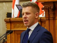Magyar przemawiał już jako premier Węgier. "Mocno nastawione na emocjonalny kontakt"
