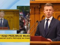 Nowy premier Węgier przemówił do narodu. Tłumacz TVN24 się rozpłakał (WIDEO)