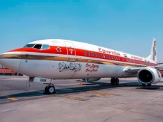 EGYPTAIR. Barwy retro na B737-800 na 95-lecie (zdjęcia)