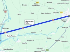 To najdłuższa prosta droga w Polsce. Jechałem 20 minut bez ruchu kierownicą