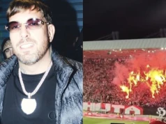 Sentino złożył gratulacje kibicom Wisły, chwilę po nietypowej manifestacji na stadionie