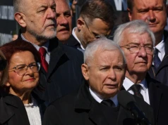 Kaczyński "wśród wrzasków": Nie będą mogli się tutaj pokazywać