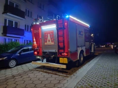 W nocy włączył się czujnik tlenku węgla. Powiadomiono operatora numeru alarmowego