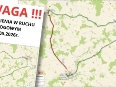 Droga DW 511 zamknięta! Biegacze na trasie Półmaratonu Ślimaka