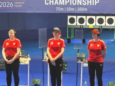 Strzelectwo: Julia Piotrowska piąta w karabinie 50m leżąc podczas Mistrzostw Europy! Drużyny TRIO tuż za podium!