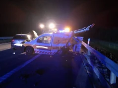 Groźny wypadek na A4. Autostrada była zablokowana przez blisko 8 godzin