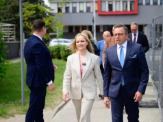 Ministra zdrowia w Łodzi. Mówiła o inwestycjach w łódzkich szpitalach
