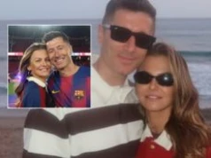 Anna Lewandowska wrzuciła zdjęcie z Robertem. Kibicowała mężowi na El Clasico
