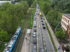Korek na Opolskiej niemal cały dzień. Na Krakowskiej zator po południu