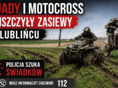 Quady i motocross zniszczyły zasiewy w Lublińcu. Policja szuka świadków
