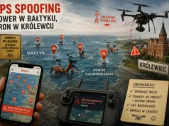Rower w Bałtyku, dron w Królewcu