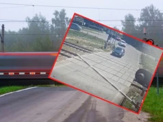 O krok od tragedii na przejeździe kolejowym pod Krakowem