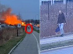 Podpalenie przy ul. Donnersmarcka w Zabrzu. Policja publikuje wizerunek