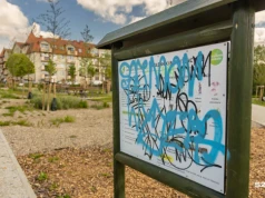Ekopark został zdewastowany przez wandali