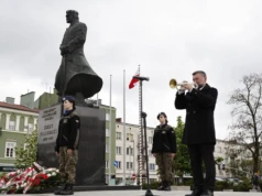 91. rocznica śmierci Marszałka Józefa Piłsudskiego. Uroczystości na Placu Biegańskiego