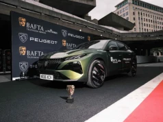 Peugeot woził gwiazdy na galę BAFTA. 408 pojawił się na czerwonym dywanie