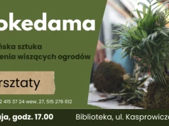 Kokedama - warsztaty tworzenia wiszących ogrodów w bibliotece. Ostatnie wolne miejsca!