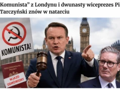 „Komunista” z Londynu i dwunasty wiceprezes PiS? Tarczyński znów w natarciu