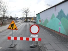 Zamknięty przejazd kolejowy na ul. Rolniczej