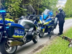 Hulajnogą po drodze wojewódzkiej. 24-latek zatrzymany przez policję