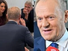 George Clooney przyleciał z żoną do Polski. Donald Tusk ujawnił, o czym z nimi rozmawiał