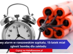 Fałszywy alarm w rzeszowskim szpitalu. 15-latek miał zgłosić bombę dla zakładu