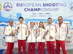 Strzelectwo: Srebro i brąz Biało-Czerwonych w konkurencji 50m karabin 3 postawy duet mix na Mistrzostwach Europy Juniorów w Osijeku!