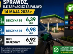 Sprawdź, ile zapłacisz za paliwo 14 maja 2026 r.!