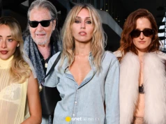 Gwiazdy zaskoczyły stylizacjami na pokazie mody. Miley Cyrus, Sabrina Carpenter, Al Pacino i inni