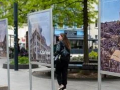 Ukraińskie miasta porównane do Wrocławia, Warszawy i Drezna po II wojnie światowej. Na Kuźniczą wróciła poruszająca wystawa