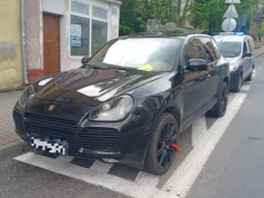 Zepsuło mu się Porsche. Ale po mandacie odjechał