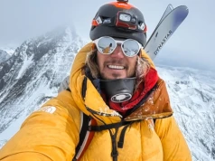 Imponujący wyczyn Bartka Ziemskiego. Bielszczanin zjechał z Lhotse na nartach