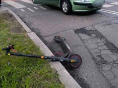 Zielona Góra. Potrącenie osoby na hulajnodze, kierująca surowo ukarana