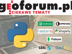 Python w GIS. Przegląd bibliotek do pracy z danymi przestrzennymi