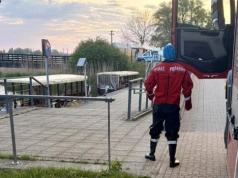 Seniorka uratowana z wód Nogatu