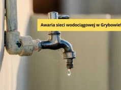 Awaria sieci wodociągowej na ul. Turystycznej