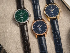 Atlantic Worldmaster Nightsky Moonphase. Tarcze z awenturynu i wskazanie faz Księżyca