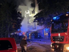 Pożar hulajnogi elektrycznej. 17-latka ewakuowali strażacy