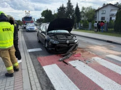 Zderzenie trzech samochodów w Niwce. Na miejscu działały służby