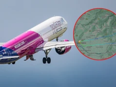 Lecieli nad Słowacją. Piorun uderzył w samolot Wizz Aira