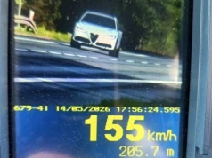 Pirat drogowy zatrzymany na DK11. 14 punktów i utrata prawa jazdy