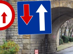 Jak jeździć po zwężonym odcinku? Wszystko regulują znaki B-31 i D-5