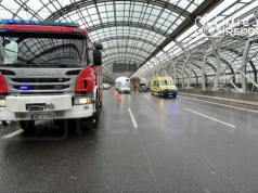 Zderzenie trzech pojazdów na trasie S8. Jedna osoba ranna