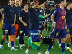 Tak Raphinha pożegnał Lewandowskiego