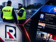 Policja u kolejnego dziennikarza TV Republika. "Oho, był dzielnicowy"