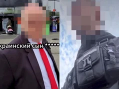 Agresywny ochroniarz w Forcie Wola zaatakował słownie Ukraińców. Padł stek wyzwisk. "Pan Putin cię weźmie"