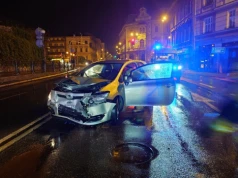 Z ostatniej chwili: Czołówka w centrum miasta. Cztery osoby poszkodowane – foto