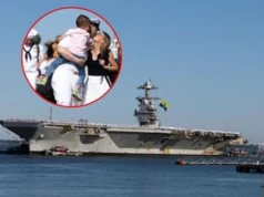 USS Gerald R. Ford wrócił do USA. Po 11 miesiącach misji